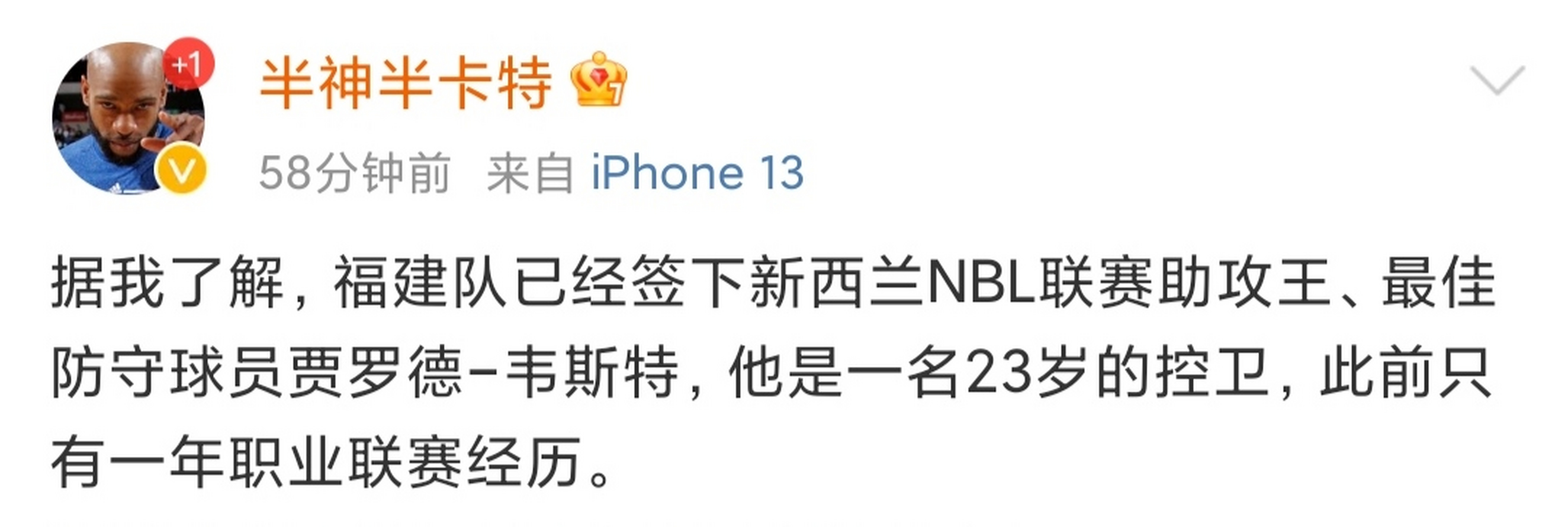 包含新西兰篮球界诸多消息集结的词条